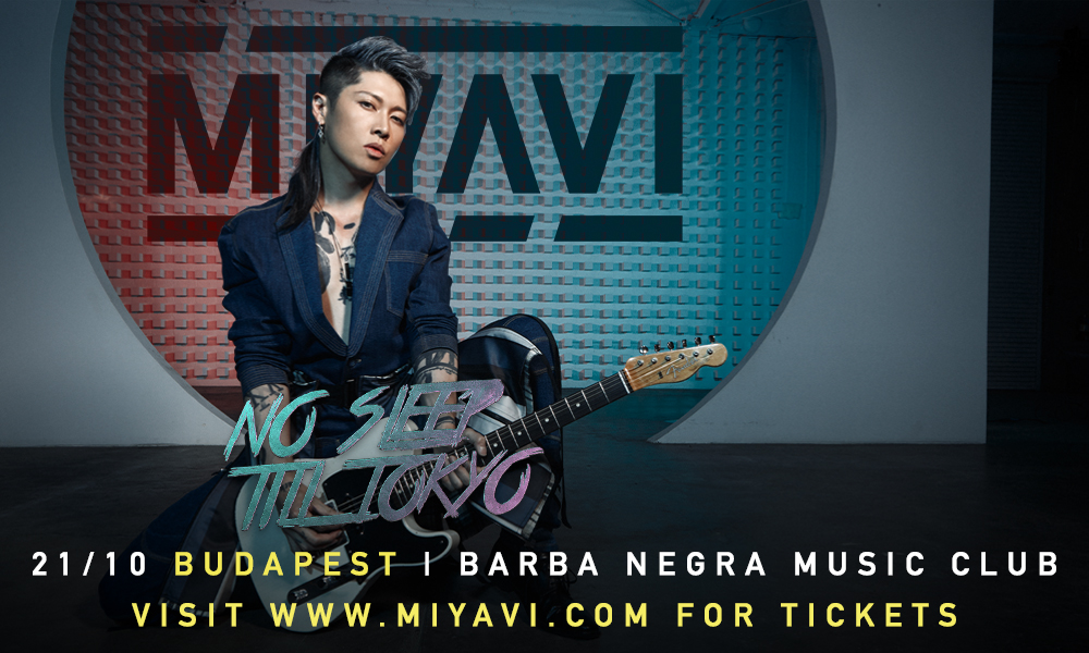 Tixa Miyavi No Sleep Till Tokyo European Tour Barba Negra