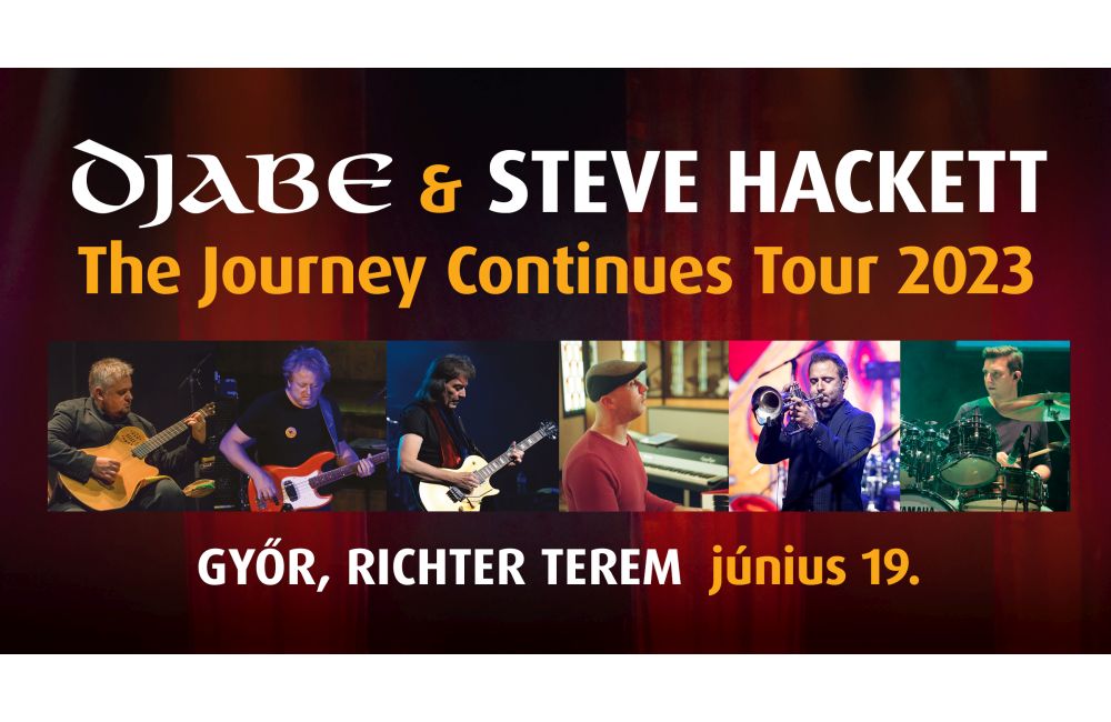 Tixa Djabe Steve Hackett The Journey Continues Tour 2023