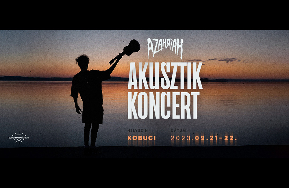 Tixa Azahriah Akusztik Koncert KOBUCI 2023 09 21