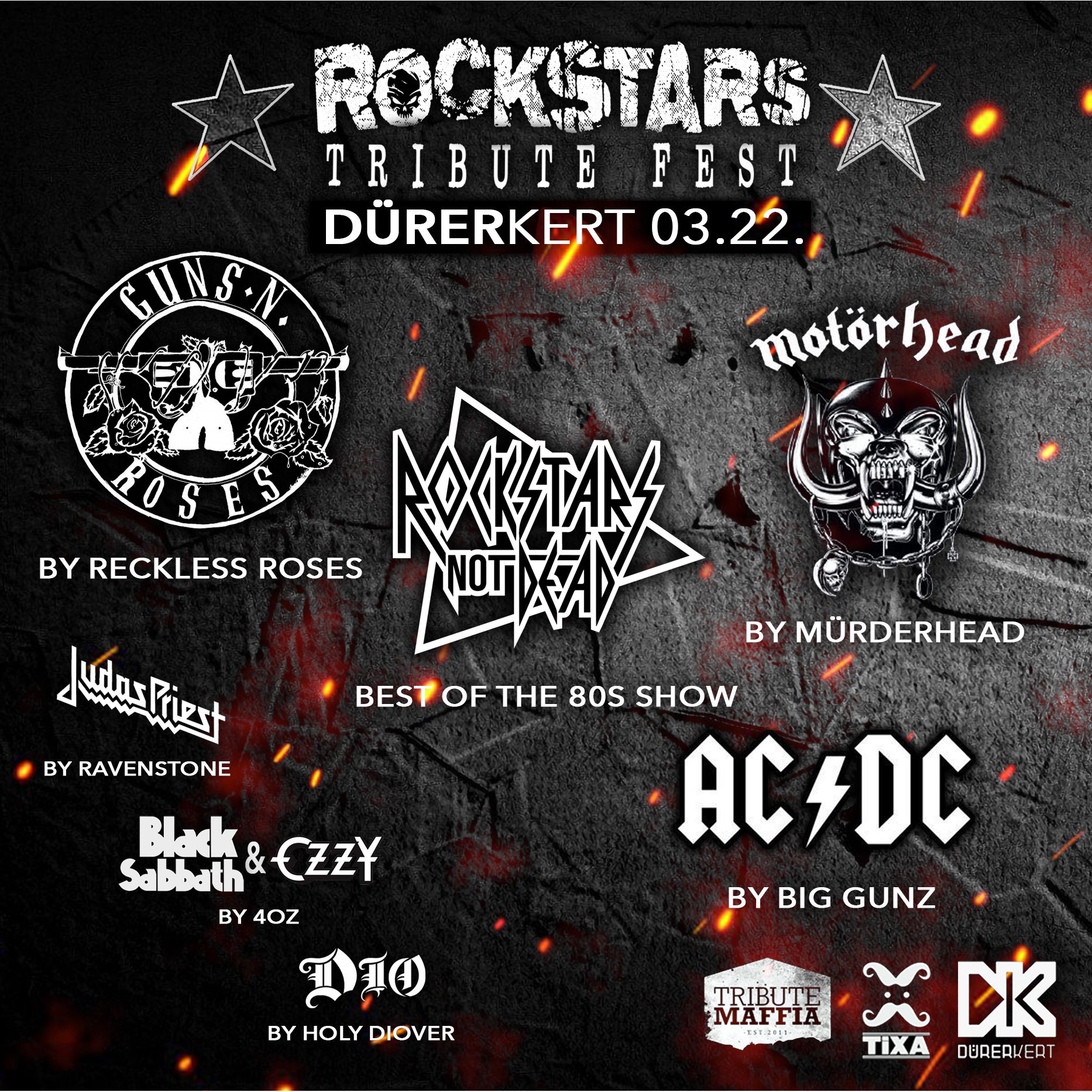 Tixa Rockstars Tribute Fest